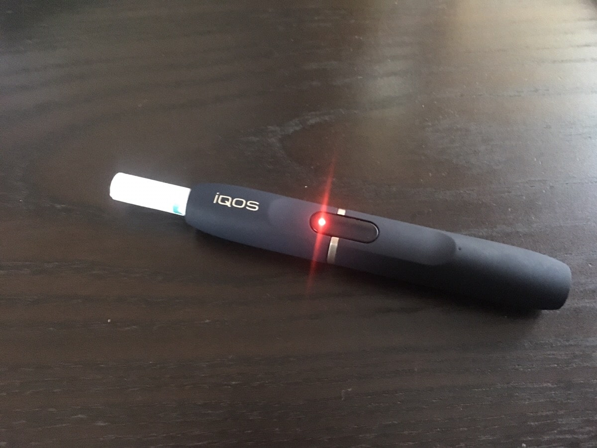 IQOS吸引終了