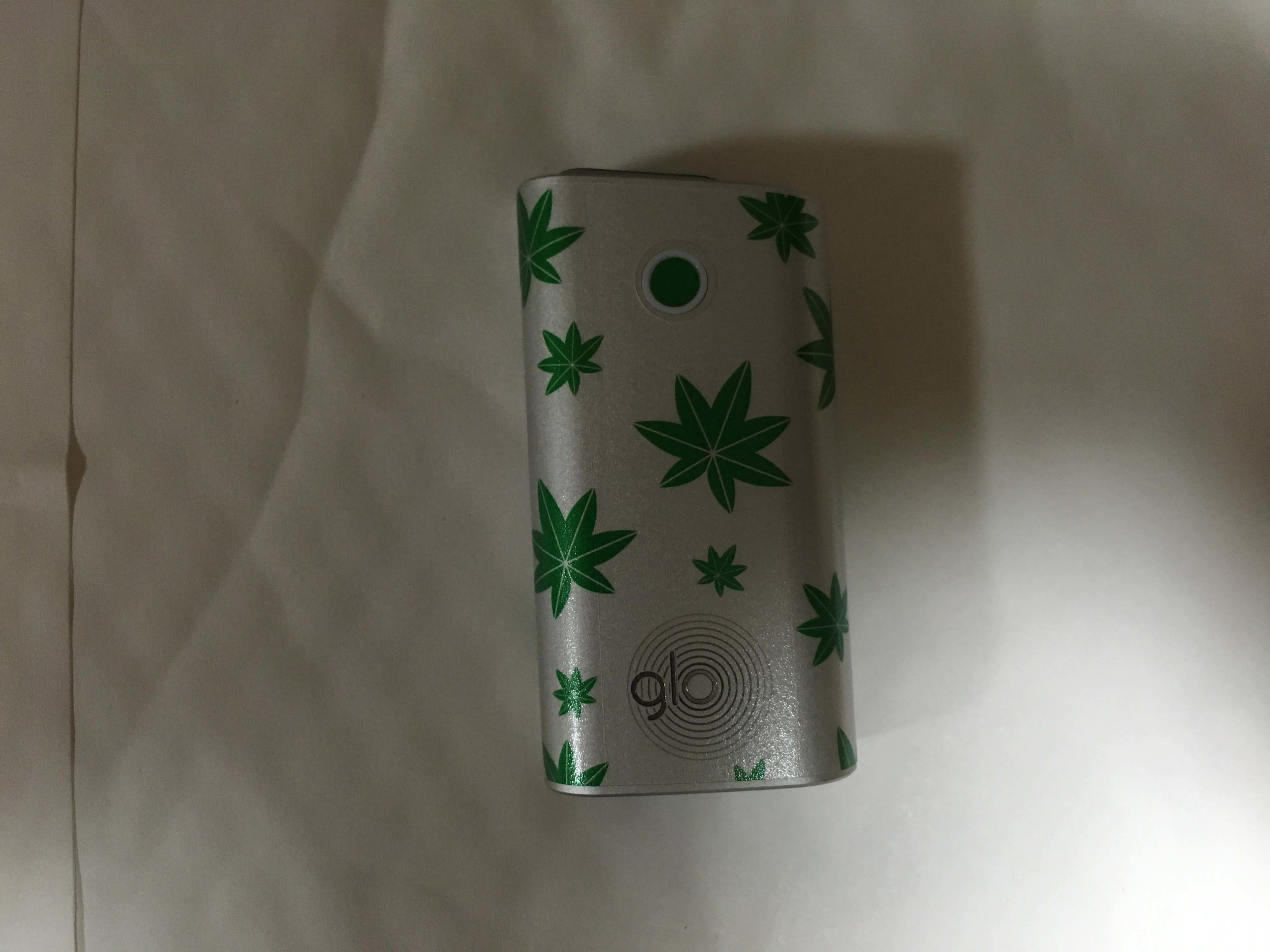 デザインステッカーを貼った表面