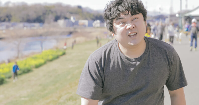 ダイエットする男
