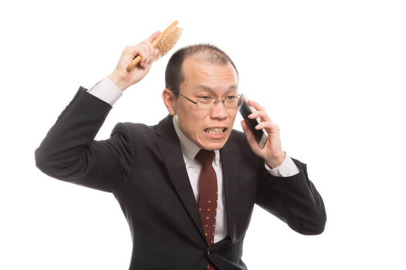 ハゲてる上司