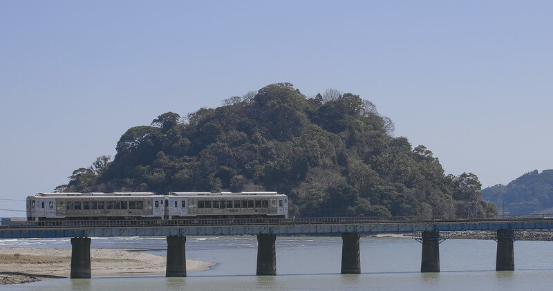 朝早い電車