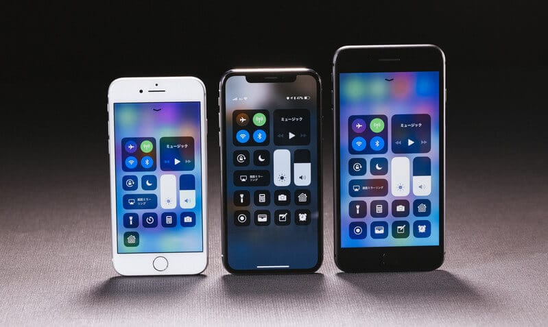 iPhoneの種類