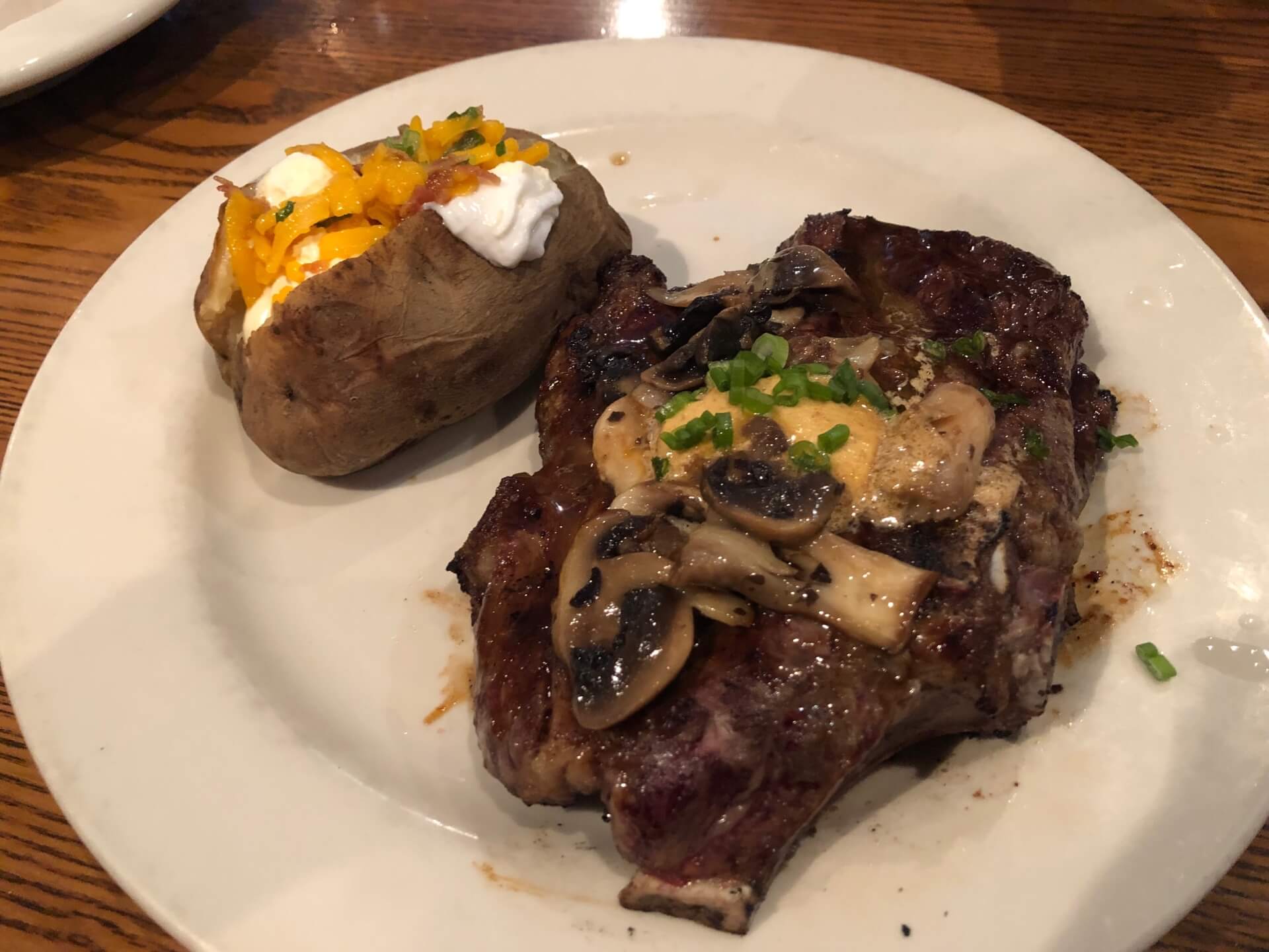 グアムのステーキ