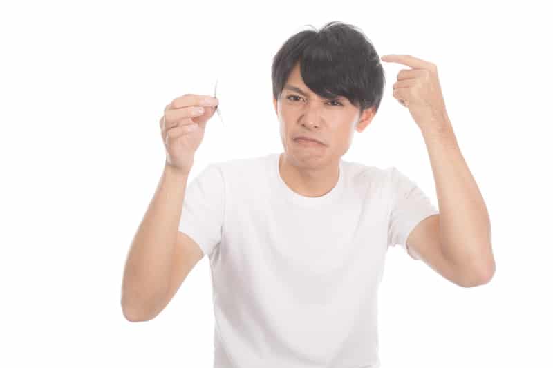 仕事のストレスで抜け毛